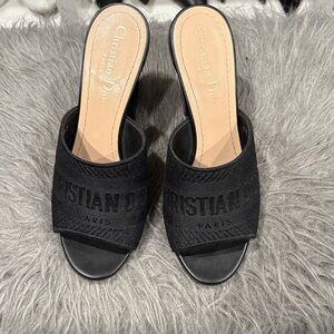Dior Black Mules for Women